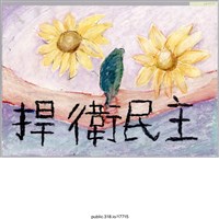 藏品(「捍衛民主」繪畫 )的圖片