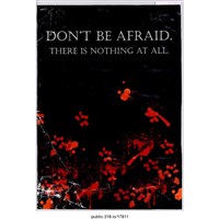 藏品(「DON'T BE AFRAID」海報 )的圖片