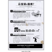 藏品(「服貿x醫療？」傳單 )的圖片