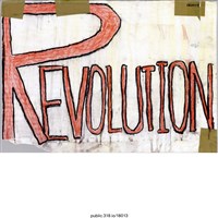 藏品(「REVOLTUTION」標語 )的圖片