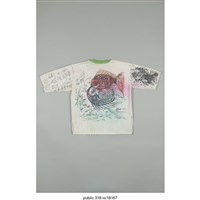 藏品(反服貿插畫的短袖上衣)的圖片