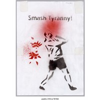 藏品(「Smach Tyranny!」繪畫 )的圖片
