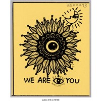 藏品(「WE ARE WATCHING YOU」繪畫 )的圖片