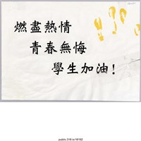 藏品(「燃盡熱情 」標語 )的圖片