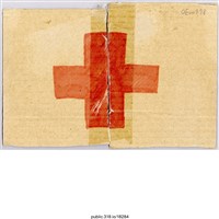 藏品(「紅色十字架」標示 )的圖片