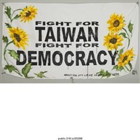 藏品(「FIGHT FOR TAIWAN」布條 )的圖片