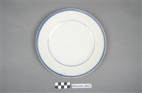 藏品(白釉瓷盤)的圖片