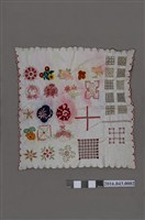 藏品(電繡練習繡片樣品)的圖片