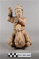 藏品(木雕九天玄女像)的圖片