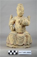 藏品(木雕九天玄女像)的圖片