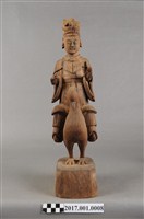 藏品(木雕九天玄女像)的圖片