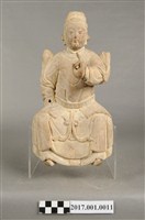 藏品(木雕九天玄女像)的圖片