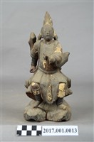 藏品(木雕九天玄女像)的圖片