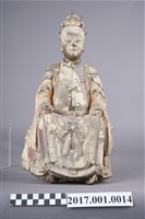 藏品(木雕九天玄女像)的圖片