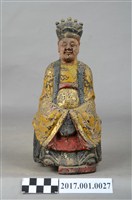 藏品(木雕天官大帝像)的圖片