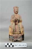 藏品(木雕天官大帝像)的圖片