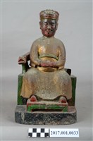 藏品(木雕地官大帝像)的圖片
