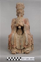 藏品(木雕地官大帝像)的圖片