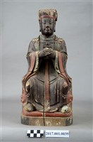 藏品(木雕水官大帝像)的圖片