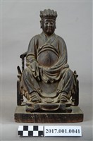 藏品(木雕水官大帝像)的圖片
