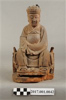 藏品(木雕水官大帝像)的圖片