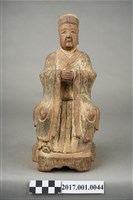 藏品(木雕水官大帝像)的圖片