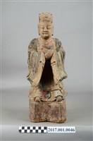 藏品(木雕水官大帝像)的圖片