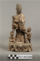 藏品(木雕婆姐像)的圖片