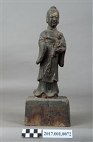 藏品(木雕婆姐像)的圖片