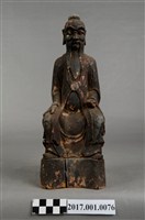 藏品(木雕太上老君像)的圖片