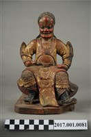 藏品(木雕太保侯王像)的圖片