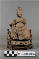 藏品(木雕王爺像)的圖片