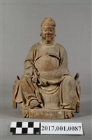 藏品(木雕王爺像)的圖片