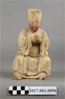 藏品(木雕王爺像)的圖片