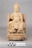 藏品(木雕王爺像)的圖片