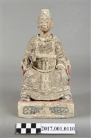 藏品(泥塑王爺像)的圖片