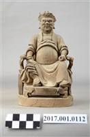藏品(木雕王爺像)的圖片