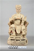 藏品(木雕王爺像)的圖片