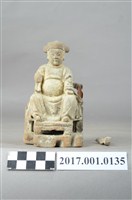 藏品(木雕王爺像)的圖片