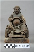 藏品(木雕王爺像)的圖片