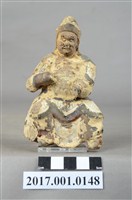 藏品(木雕王爺像)的圖片