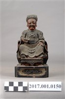 藏品(木雕王爺像)的圖片
