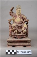 藏品(木雕王爺像)的圖片