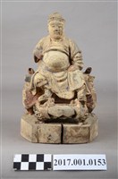 藏品(木雕王爺像)的圖片