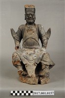 藏品(木雕王爺像)的圖片