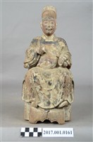 藏品(木雕王爺像)的圖片