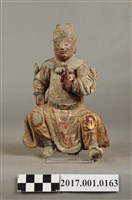 藏品(木雕王爺像)的圖片