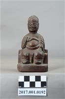 藏品(木雕王爺像)的圖片