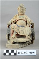 藏品(木雕王爺像)的圖片