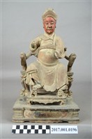 藏品(木雕王爺像)的圖片